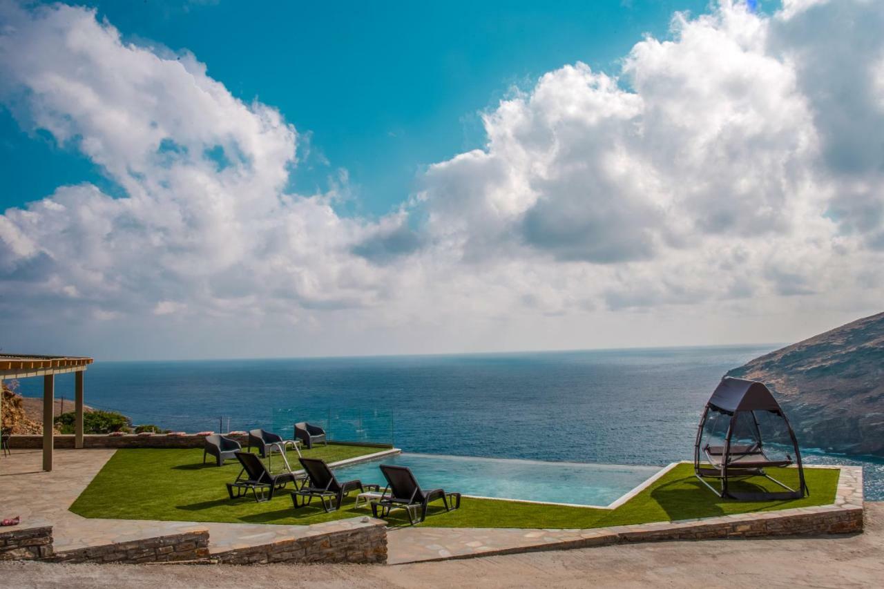 Anastasis Luxury Villa Andros With Heated Pool Sineti Εξωτερικό φωτογραφία
