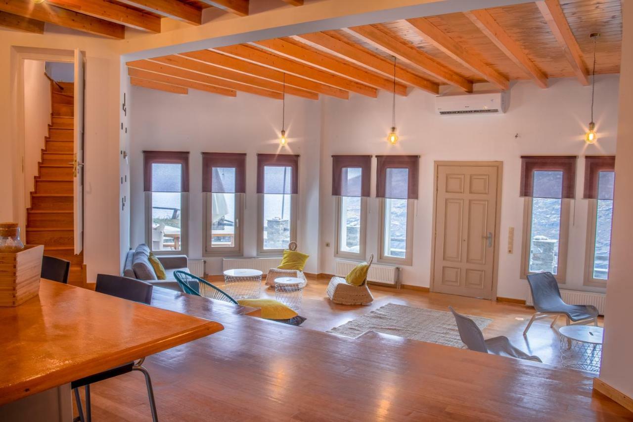 Anastasis Luxury Villa Andros With Heated Pool Sineti Εξωτερικό φωτογραφία