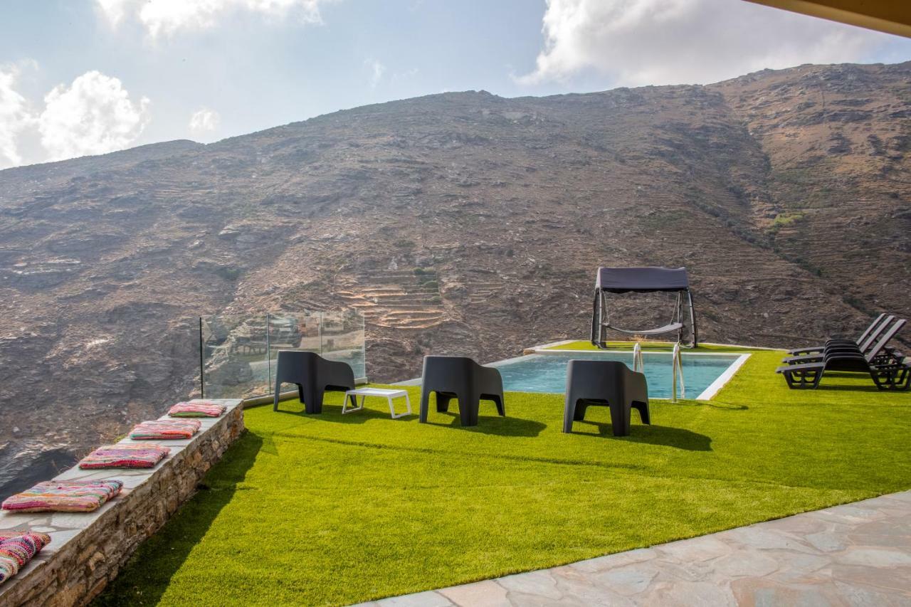 Anastasis Luxury Villa Andros With Heated Pool Sineti Εξωτερικό φωτογραφία