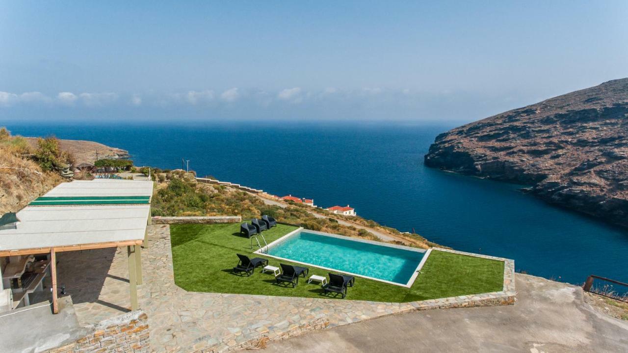 Anastasis Luxury Villa Andros With Heated Pool Sineti Εξωτερικό φωτογραφία