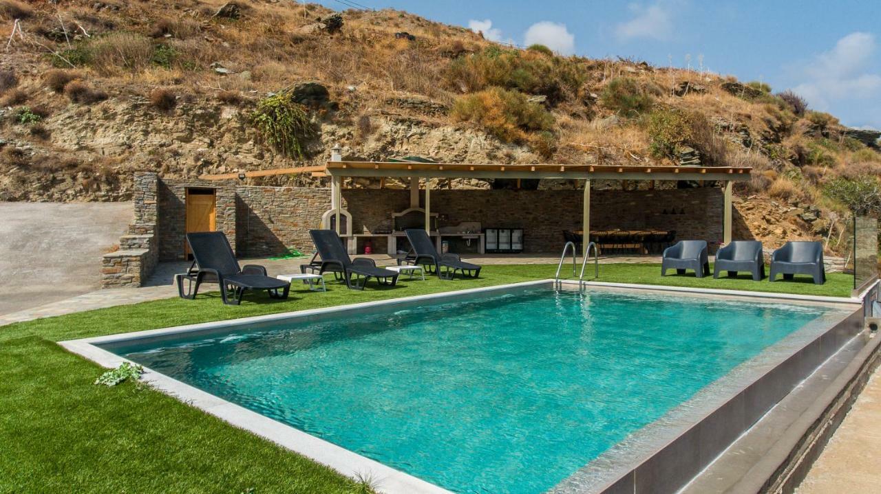 Anastasis Luxury Villa Andros With Heated Pool Sineti Εξωτερικό φωτογραφία