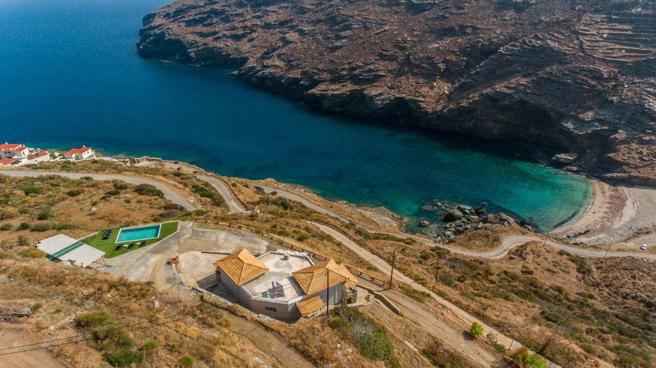 Anastasis Luxury Villa Andros With Heated Pool Sineti Εξωτερικό φωτογραφία